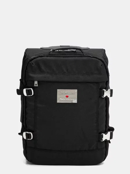 Valiză medie LOVE MOSCHINO negru