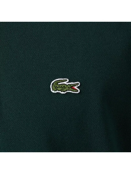 Lacoste Oryginalna Koszulka Polo Z Długim Rękawem zielony