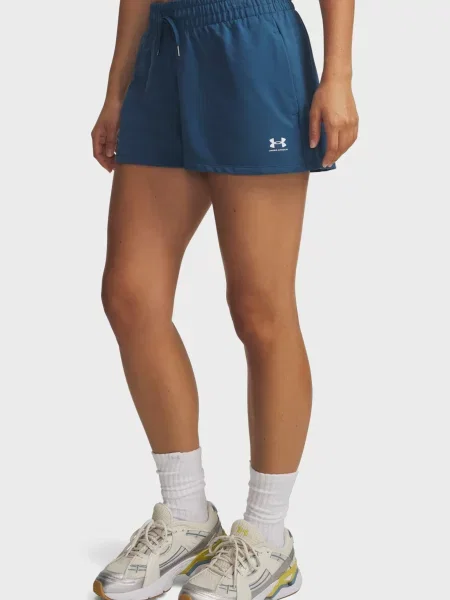 Короткі махрові спортивні шорти Under Armour сині