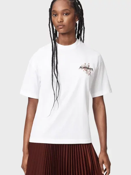 Футболка Allsaints біла