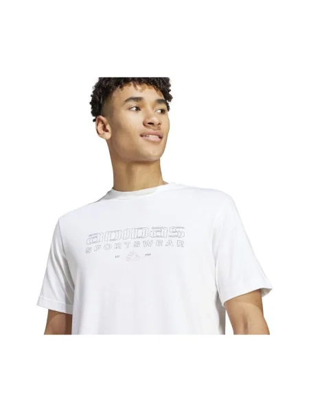 Tričko Adidas biela