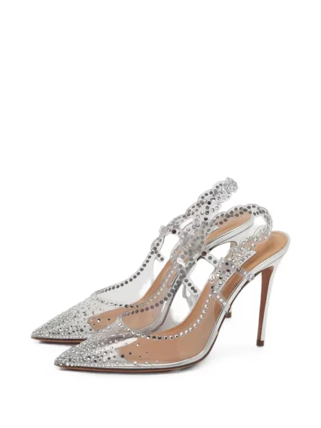 Pantofi cu toc Aquazzura alb