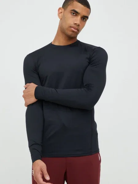 Tricou cu mânecă lungă Under Armour negru
