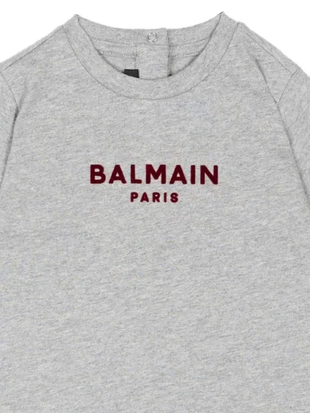 Dětské tričko Balmain šedé