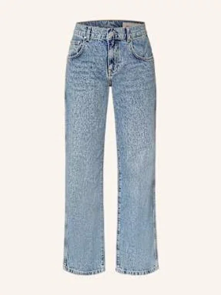 Ag Jeans Jeansy Straight Tenerife Long blau