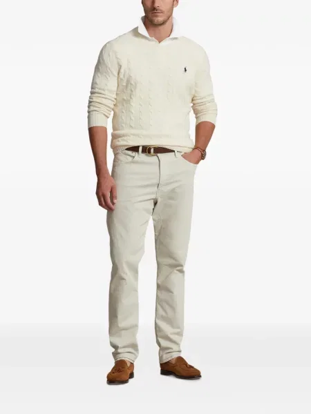 Șosete Polo Ralph Lauren cu broderie în carouri de flanelă verde
