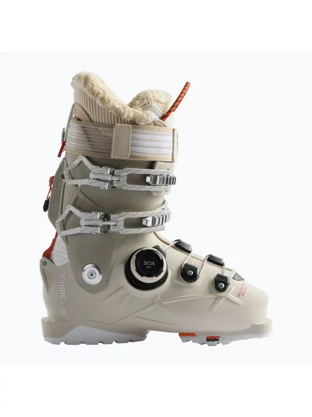 Încălțăminte de schi pentru femei Rossignol Alltrack 90 PRO BOA W beige/mastic bej