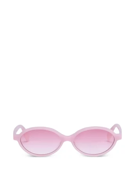 Ovalne sunčane naočale Viktor & Rolf ružičasta