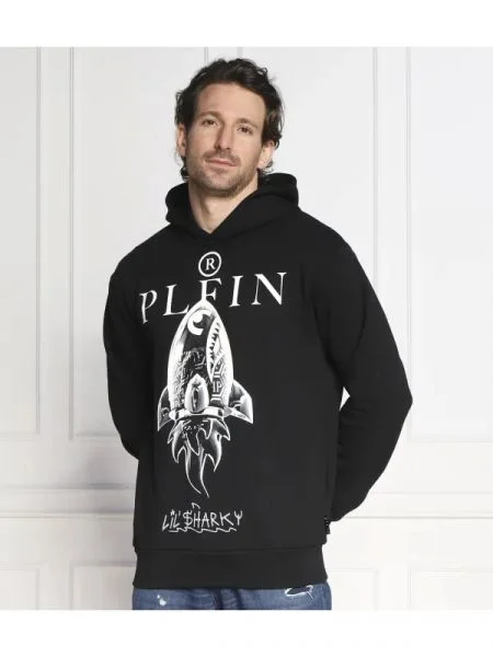 Philipp Plein Hanorac Monsters negru