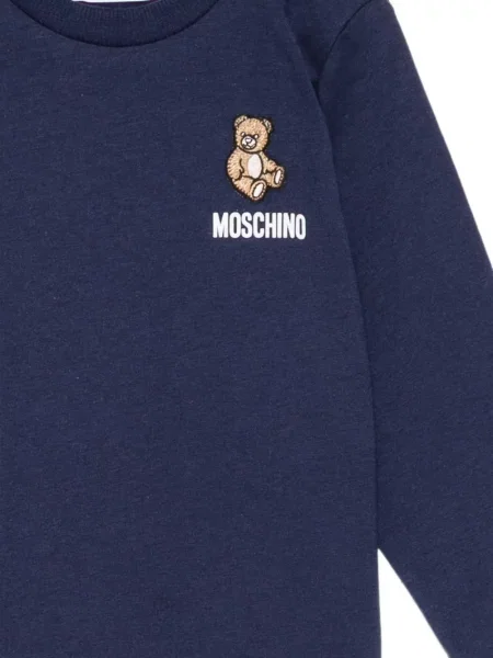 Koszulka dziecięca Moschino niebieska