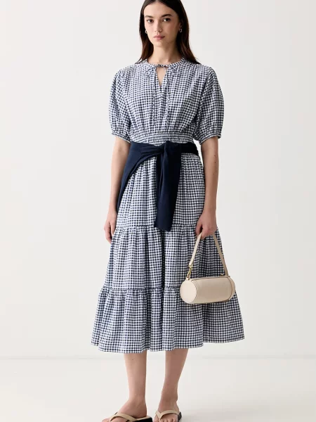 Barbour rochie de vară din Ashwell albastru