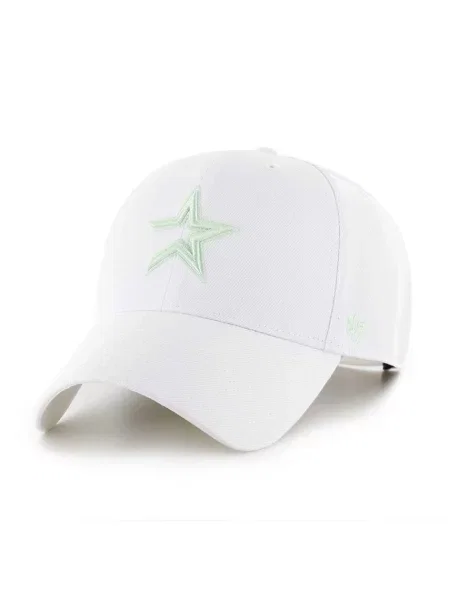 Шапка с козирка 47 brand MLB Houston Astros с апликация бяло