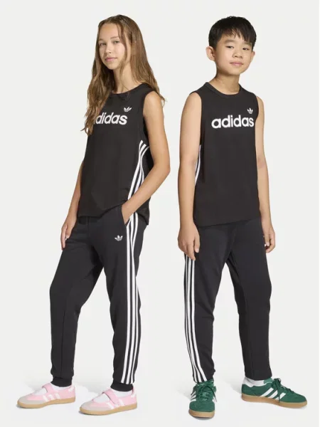 Adidas Παντελόνι φόρμας 3 Stripes Pants μαύρο