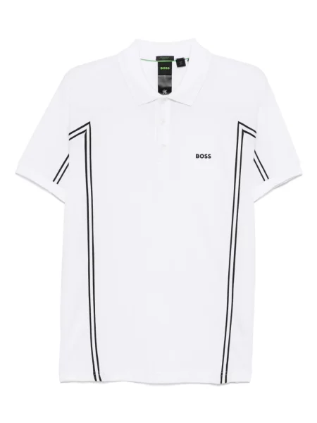 Polo Boss alb