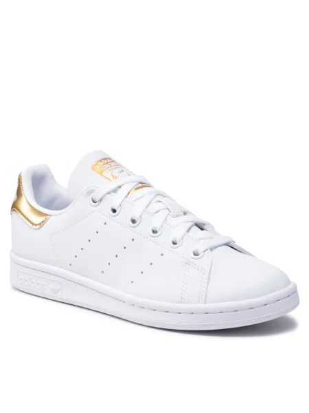 Обувки adidas Originals с равна подметка бяло