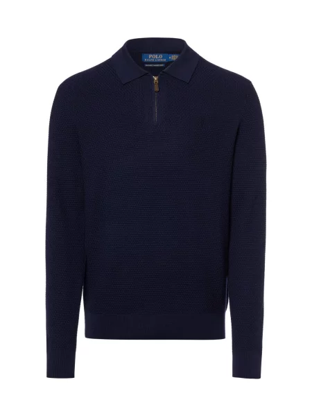 Polo Ralph Lauren sweter wełniany niebieski
