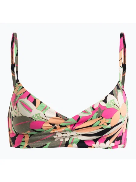 Горнища на бански костюм ROXY Printed Beach Classics Wrap anthracite palm song s