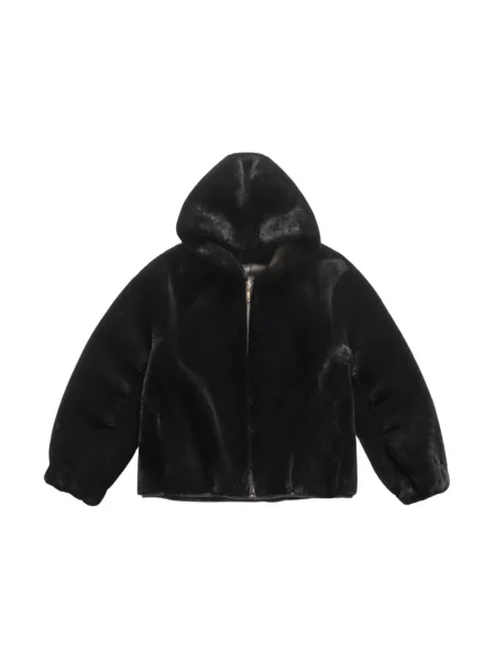 Kurtka skórzana Just Things We Like czarna