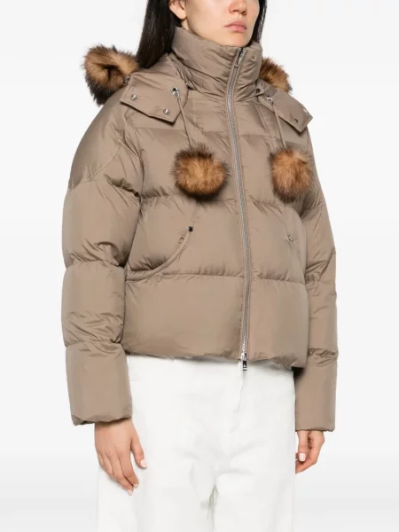 Geacă cu puf Moose Knuckles cu pompoane