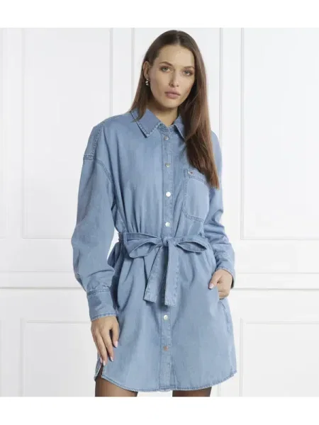 Tommy Jeans Rochie de blugi albastru