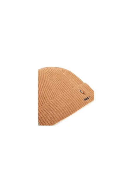 Sada čepice a šál Polo Ralph Lauren hnědý