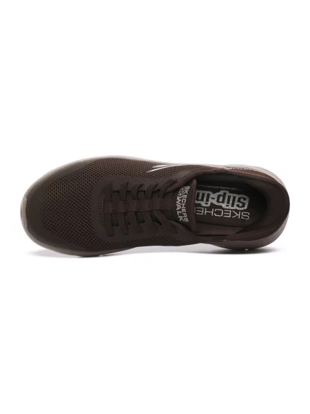 Tenisky Skechers hnedá