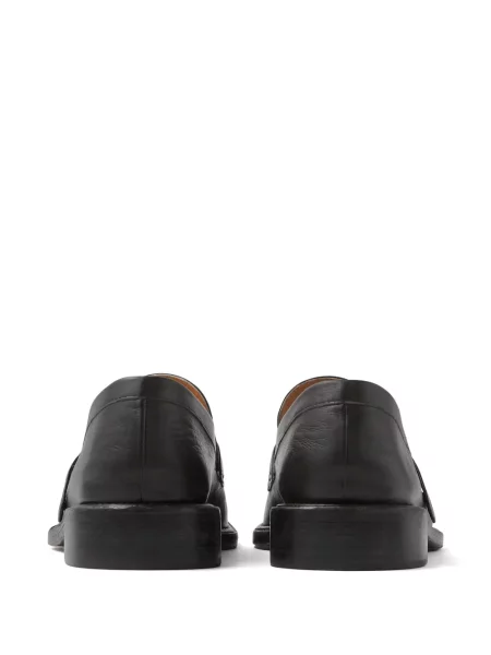 Pantofi loafer Versace din piele negru