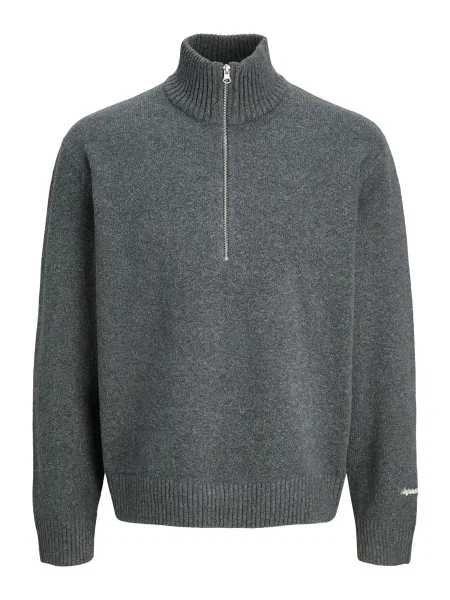 JACK & JONES Pulóver JORNORREBRO sötétszürke