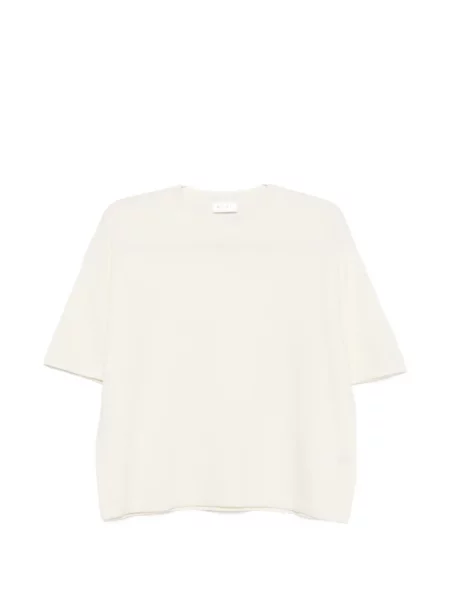 Scurt tricou Soft Goat cu decolteu rotund