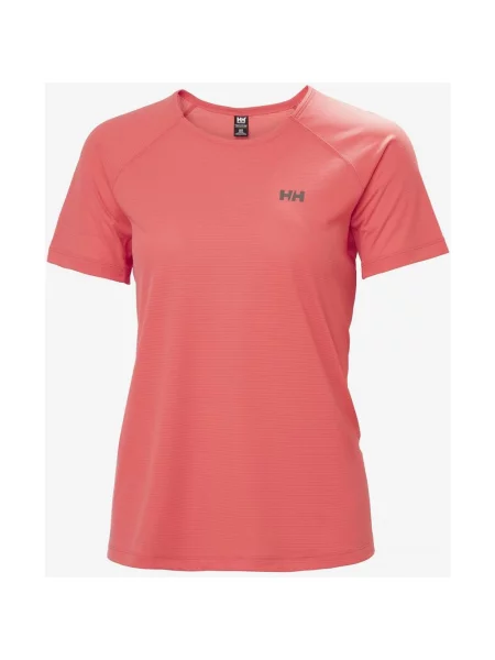 Koszulka z krótkim rękawem Helly Hansen Trail łosoś XS różowy