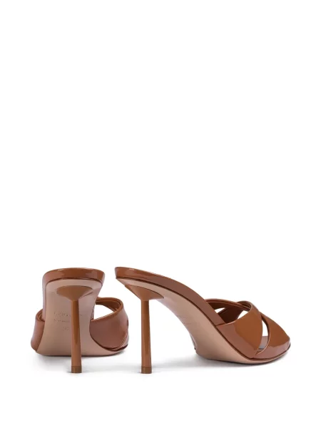 Papuci tip mules Le Silla maro