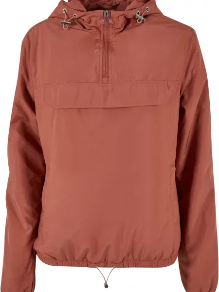 Urban Classics Geacă de primăvară-toamnă ruginiu roșu