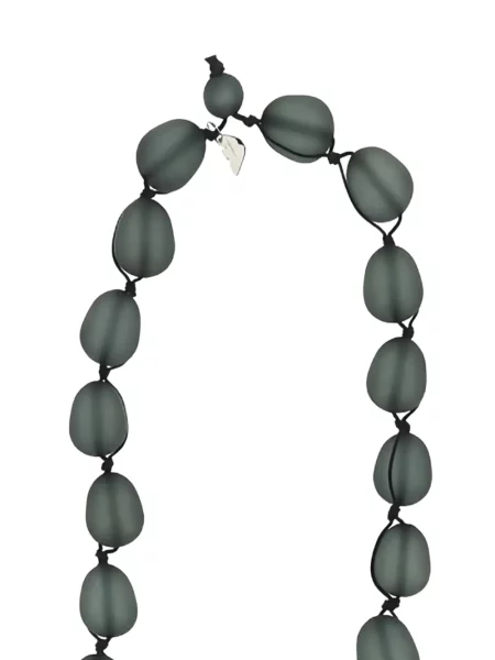 Ogrlica Emporio Armani kuglice plava
