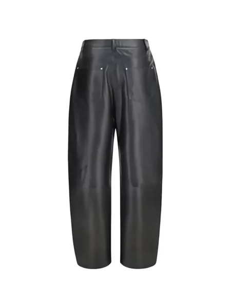 Pantaloni Arma din piele negru