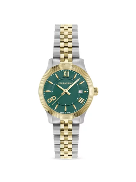 Ceas Ferragamo verde