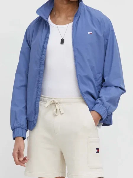 Tommy Jeans pantaloni scurti din bej albastru închis