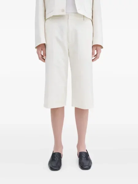 Pantaloni scurți Filippa K de in alb