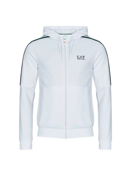 Hoodie Emporio Armani Ea7 bela