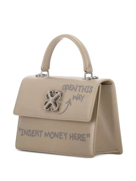 Shopper táska Off-white fehér