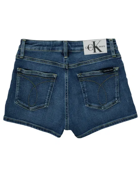 Pantaloni copii Calvin Klein Jeans albastru