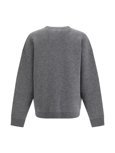 Sweter Balenciaga wełniany szary