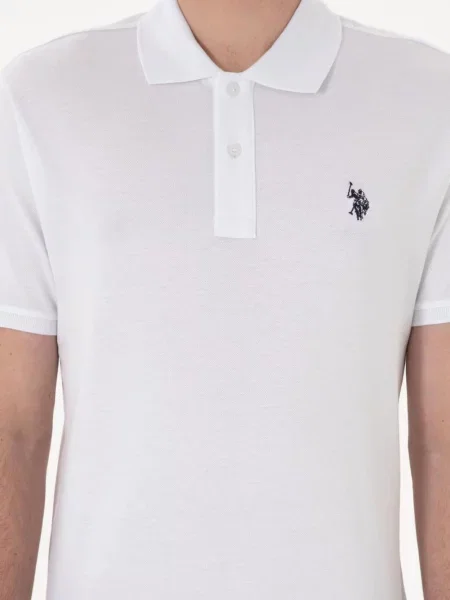 Поло U.s. Polo белое