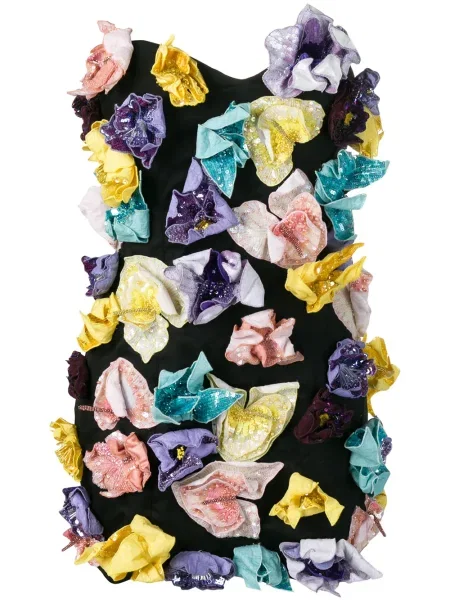 Rochie mini The Attico de costum negru