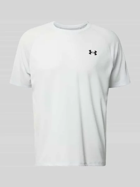 T-shirt z nadrukiem z logo model Tech' Under Armour szara