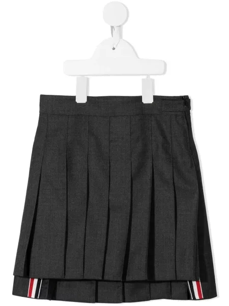 Spódnica mini dziecięca Thom Browne szara