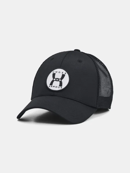 Шапка с козирка Under Armour с апликация черно