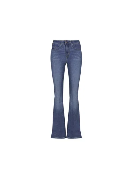 Kavbojke na zvonec Levi's® z visokim pasom modra