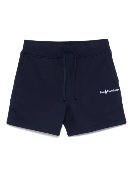 Велурени костюм чорапи Polo Ralph Lauren бродирани синьо