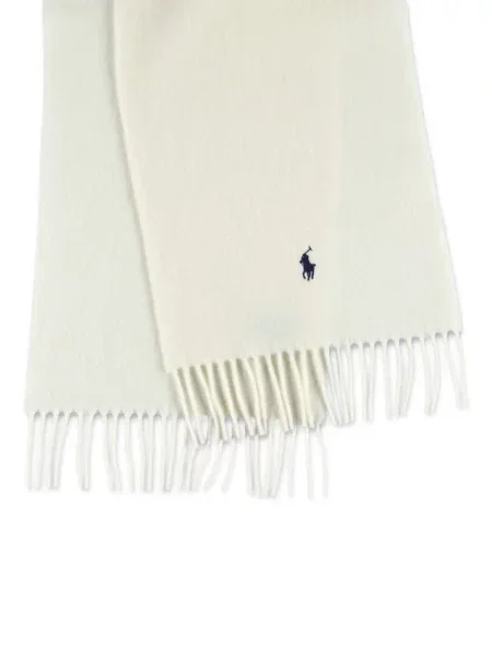 Siuvinėtas pledas šalikas Polo Ralph Lauren raudona