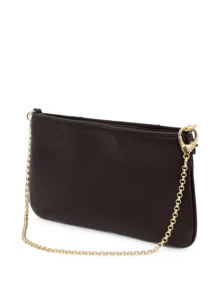 Colier Armani Exchange cu autograf maro